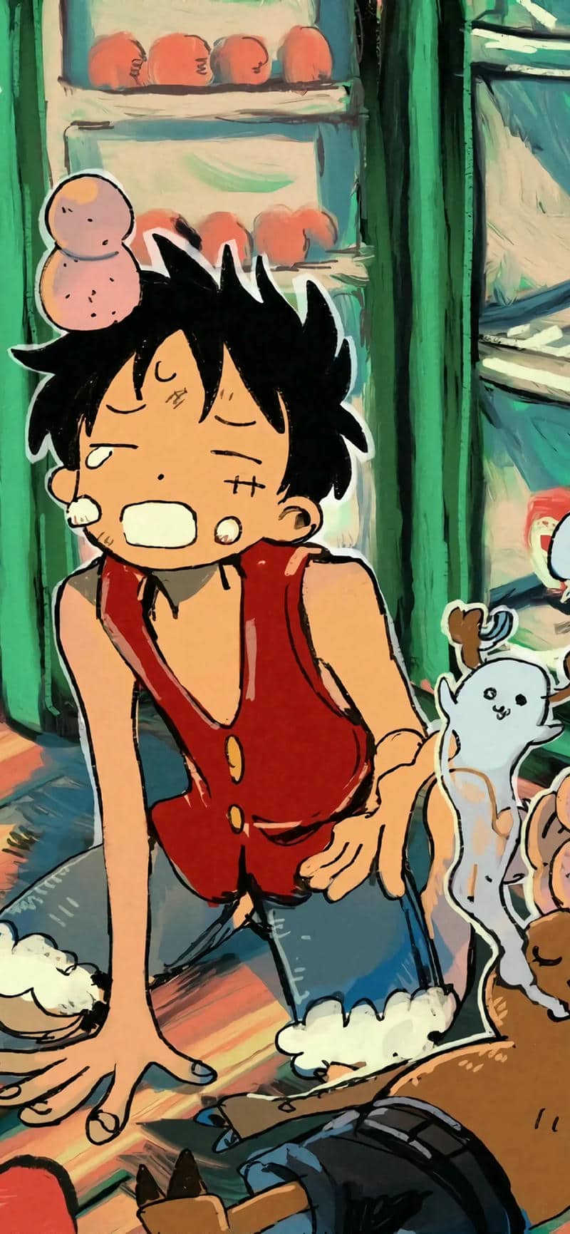 ảnh anime Luffy