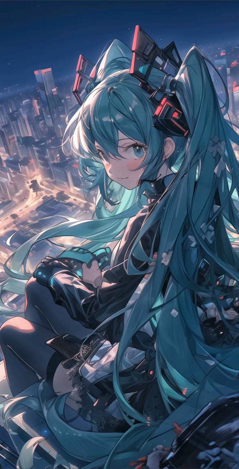 ảnh anime miku