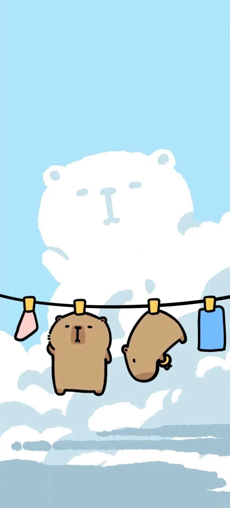 ảnh capybara làm hình nền