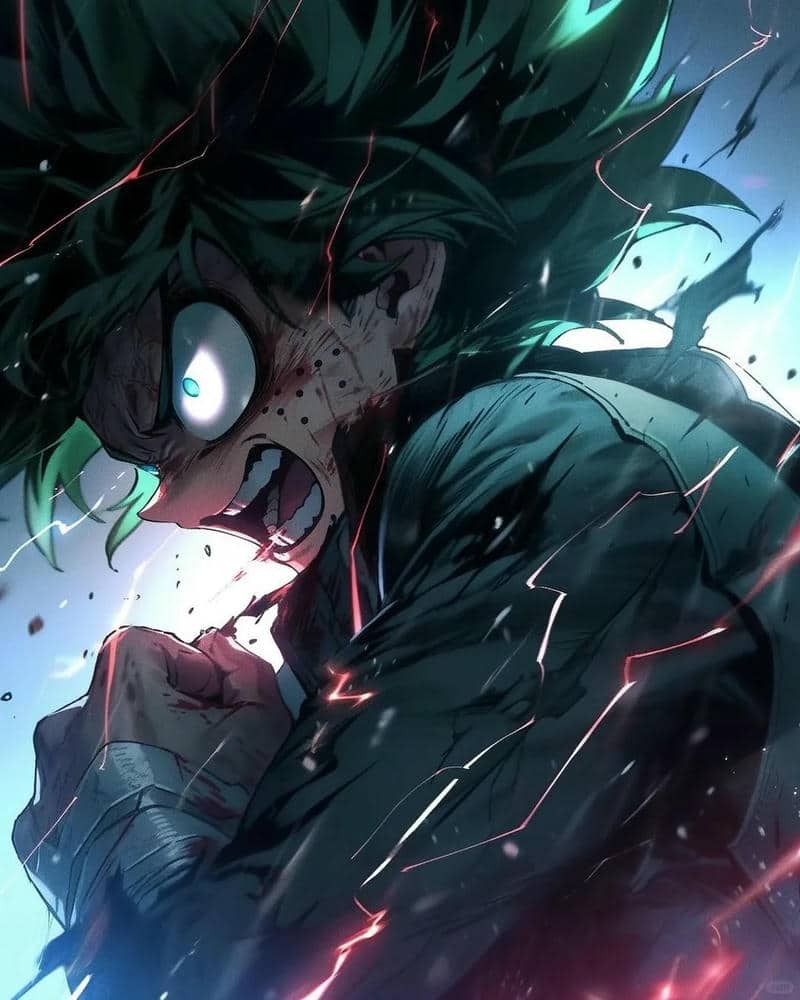 ảnh deku làm hình nền