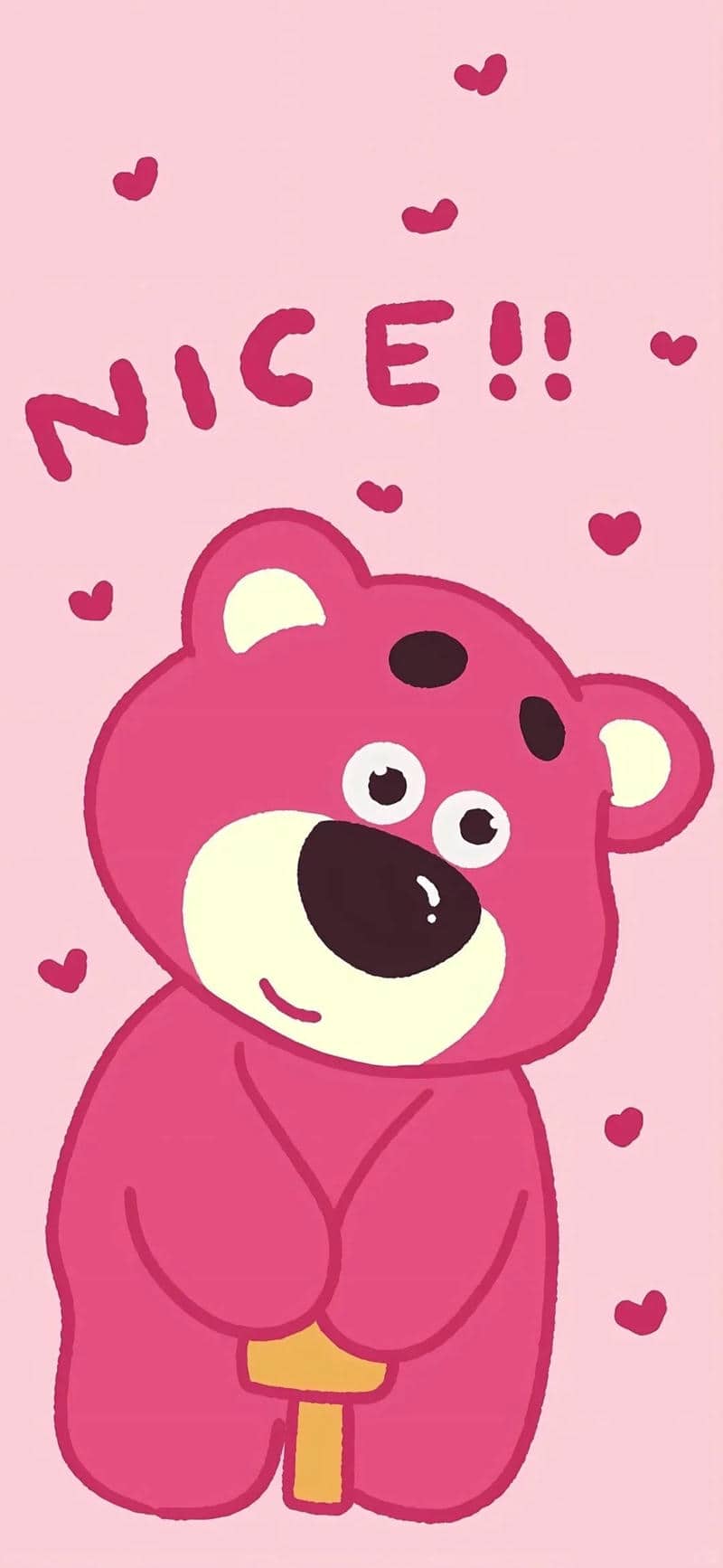 ảnh gấu dâu làm hình nền