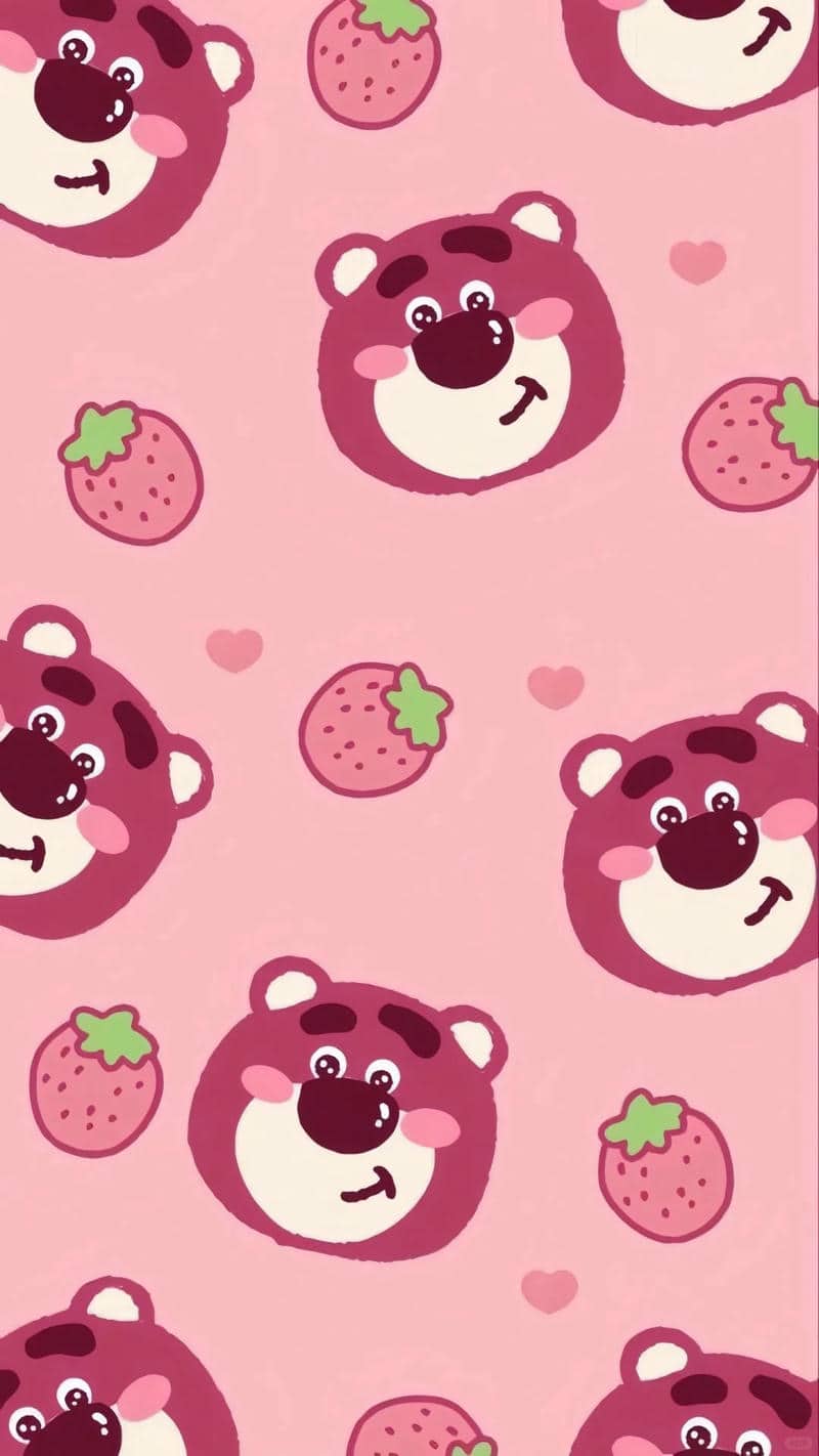 ảnh gấu dâu lotso