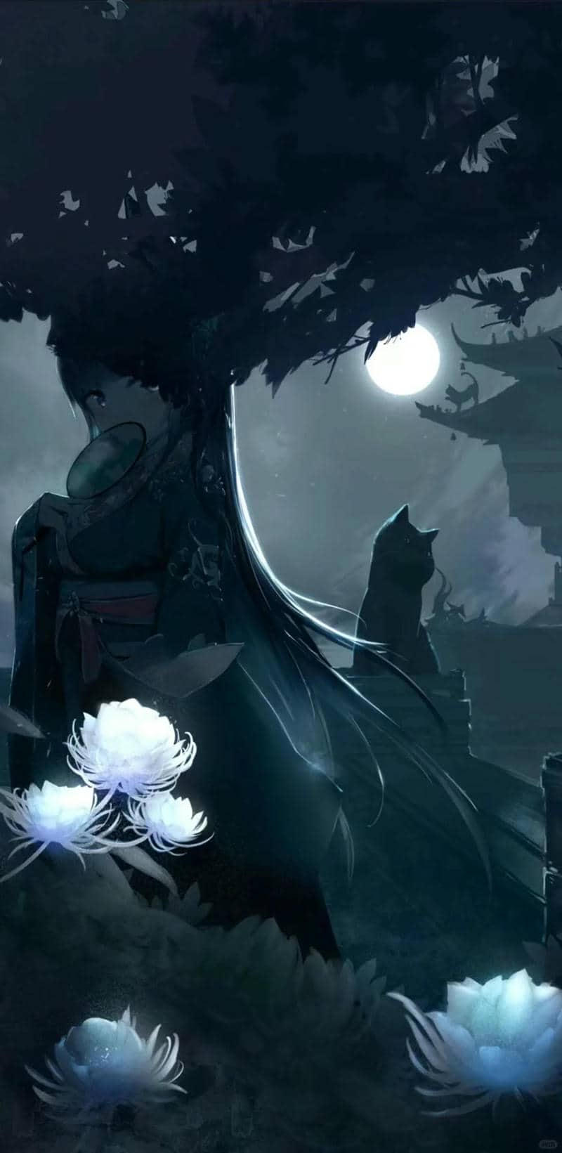 ảnh hình nền anime buồn