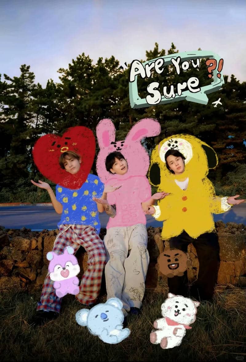ảnh hình nền bts cute