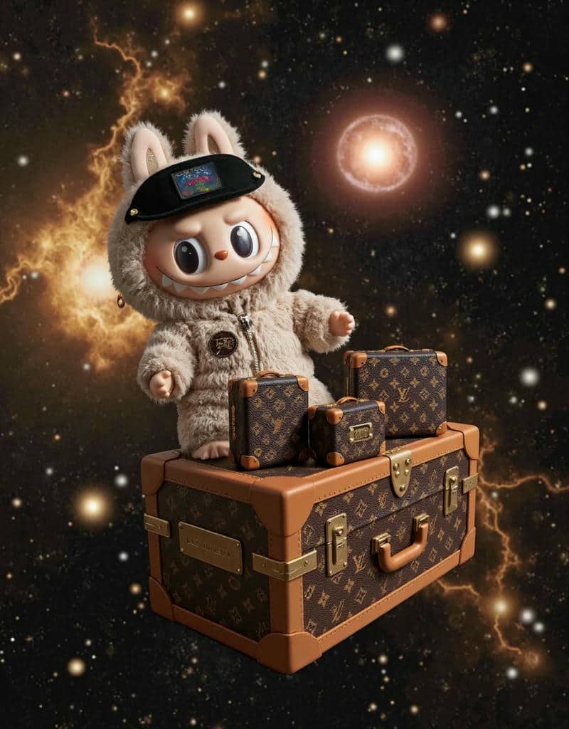 ảnh hình nền cute labubu