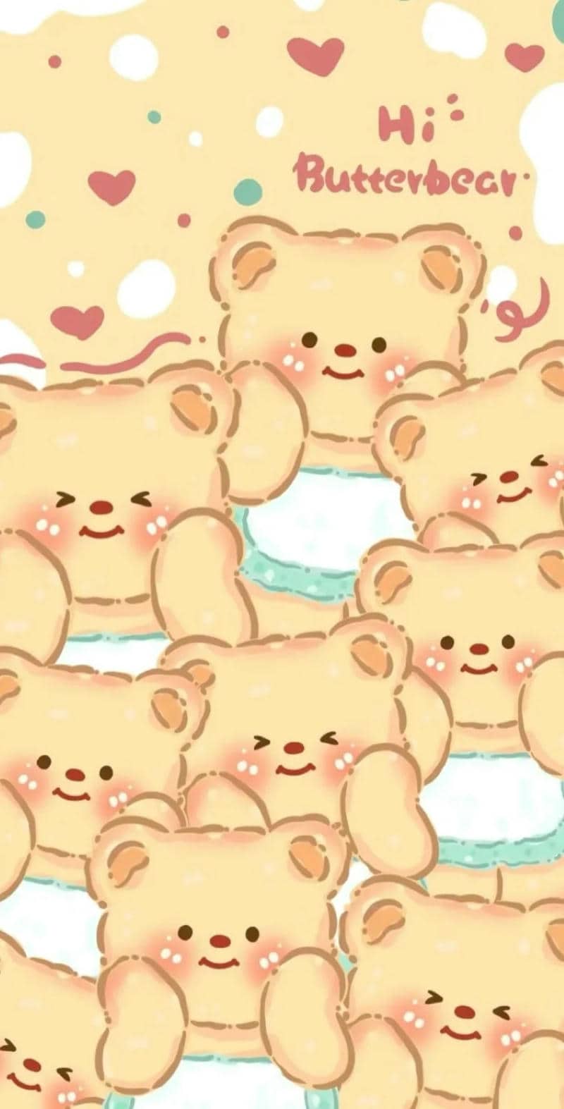ảnh hình nền điện thoại gấu cute