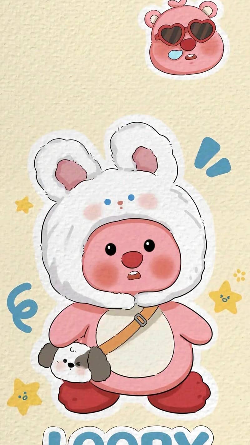 ảnh hình nền điện thoại loopy cute