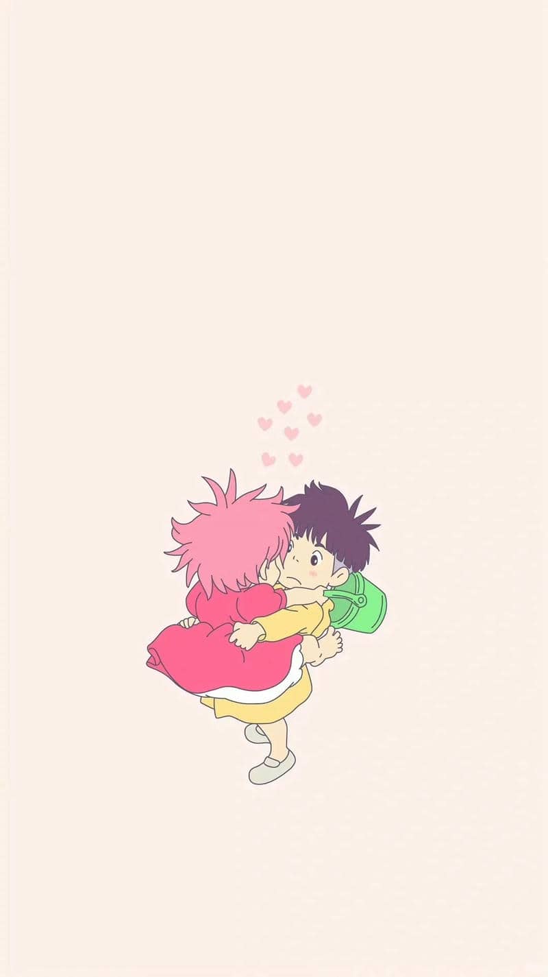 ảnh hình nền điện thoại ponyo