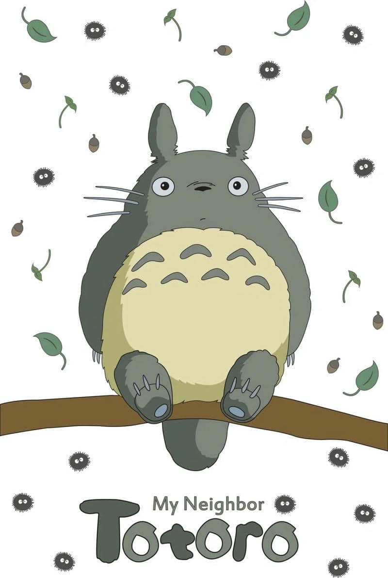 ảnh hình nền điện thoại totoro dễ thương