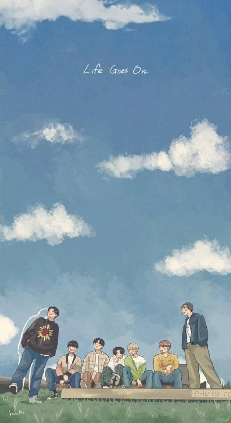 ảnh hình nền đt bts