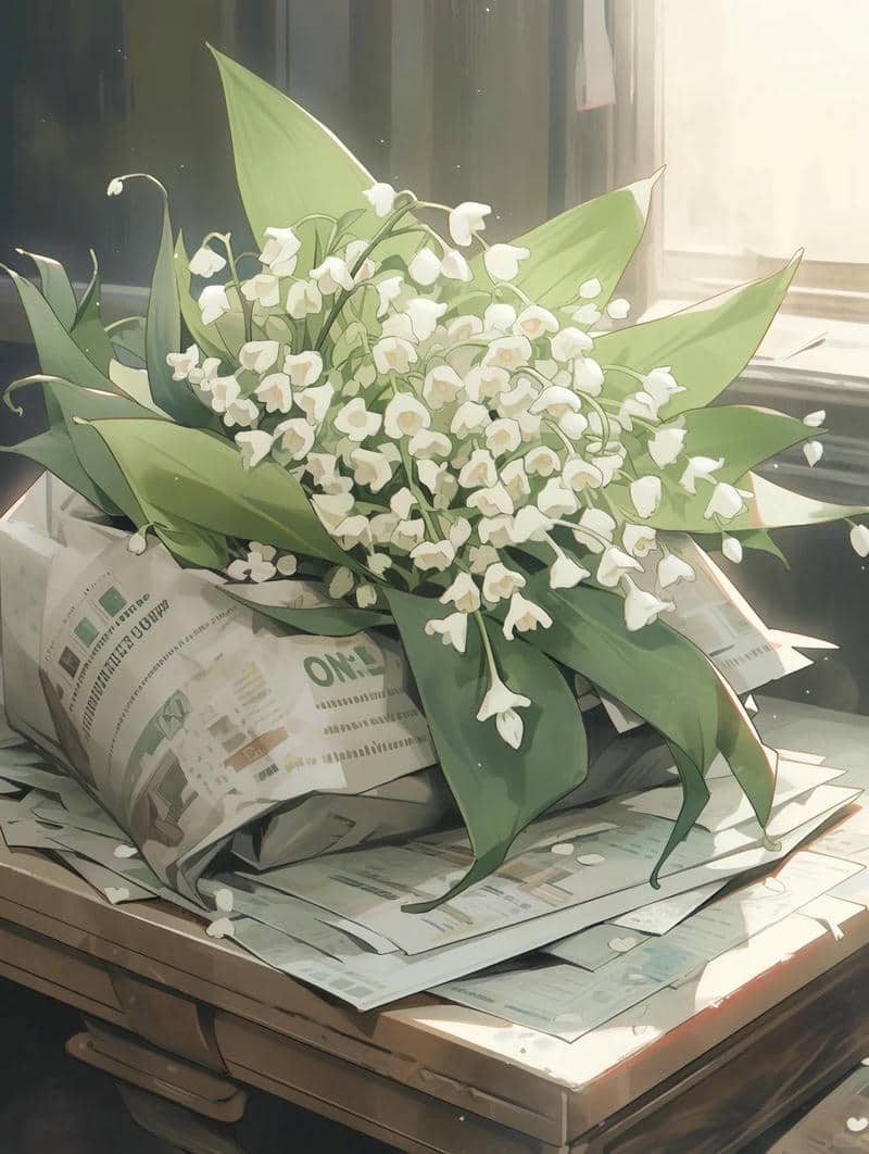 ảnh hình nền đt hoa linh lan đẹp