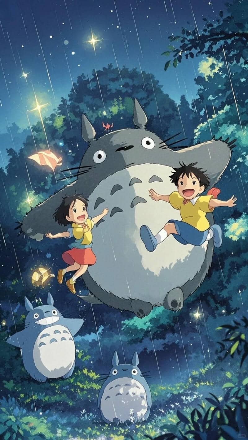 ảnh hình nền totoro cute