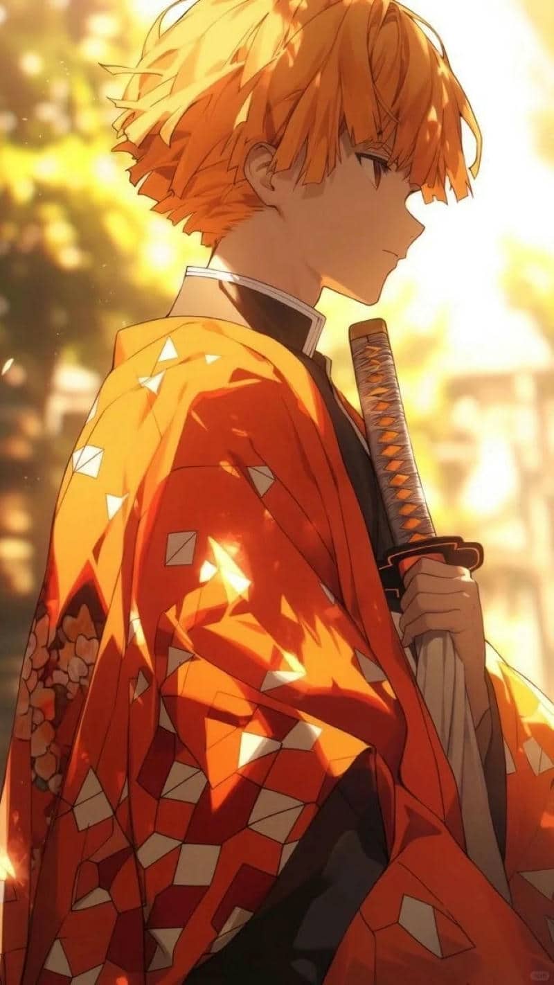 ảnh hình nền zenitsu