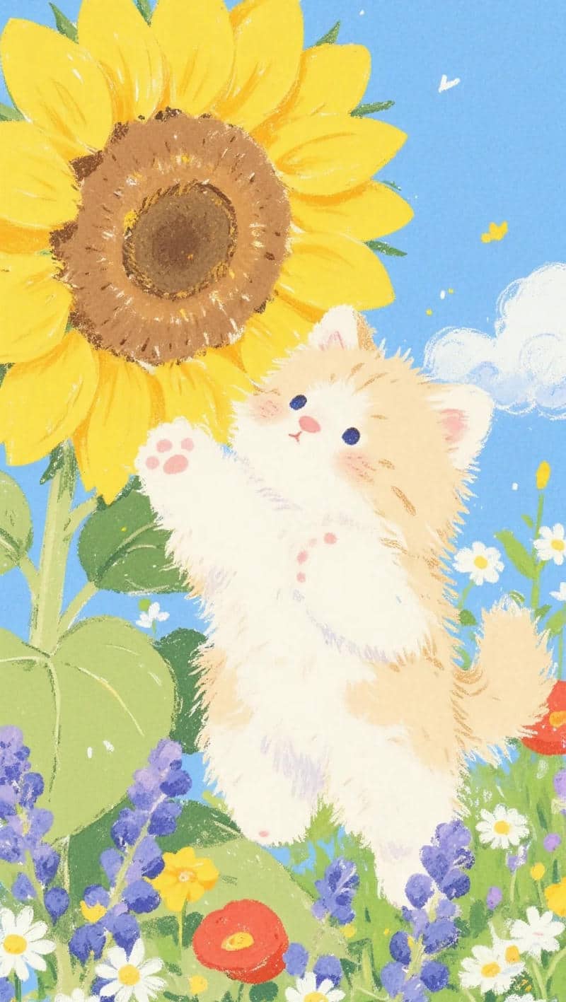 ảnh hoa hướng dương anime