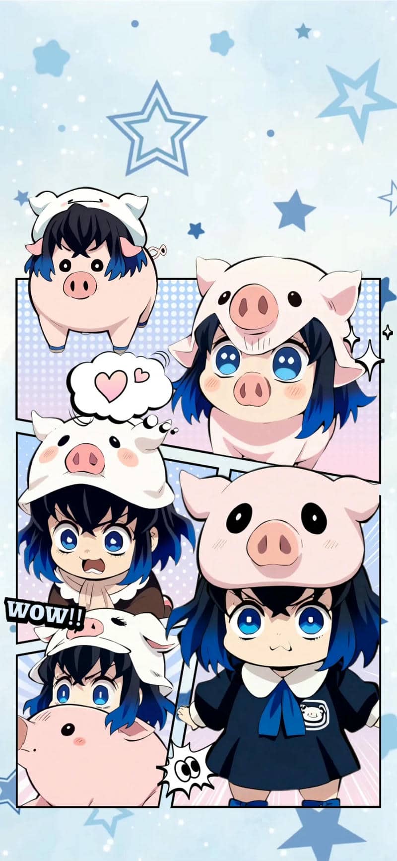 ảnh inosuke cute
