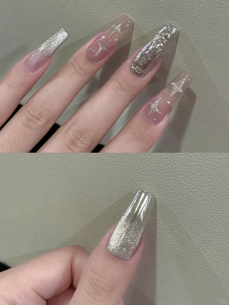 ảnh mẫu nail bánh bèo
