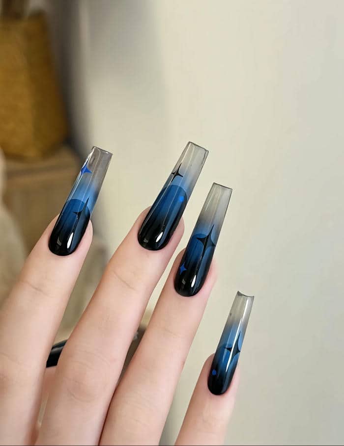 ảnh mẫu nail cá tinh đơn giản
