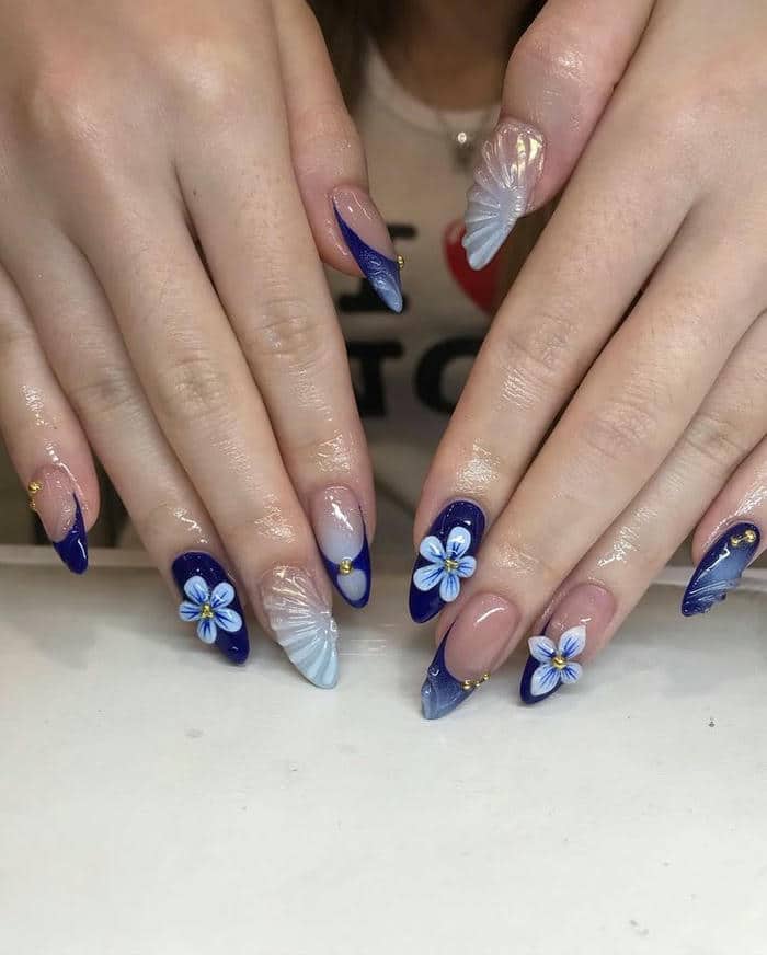 ảnh mẫu nail đẹp đi biển