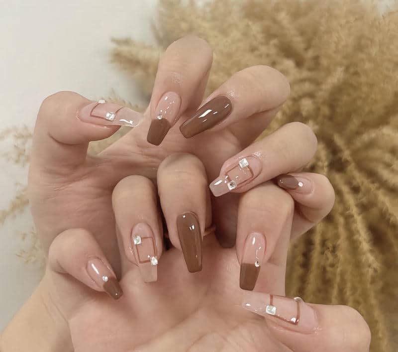 ảnh mẫu nail đơn giản