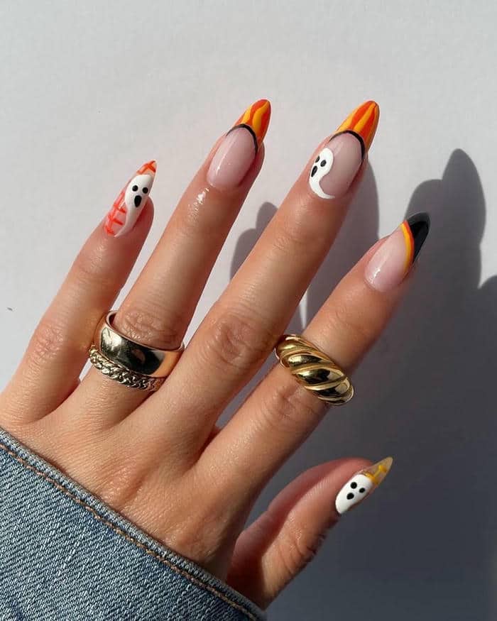 ảnh mẫu nail halloween đẹp
