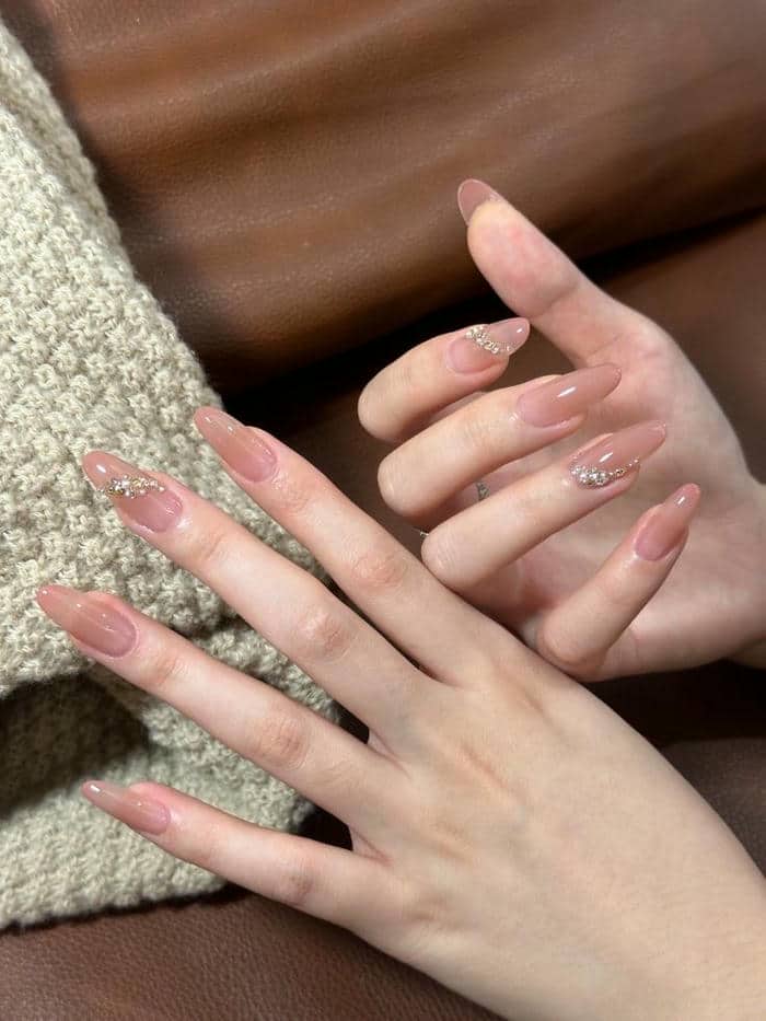 ảnh mẫu nail nhẹ nhàng
