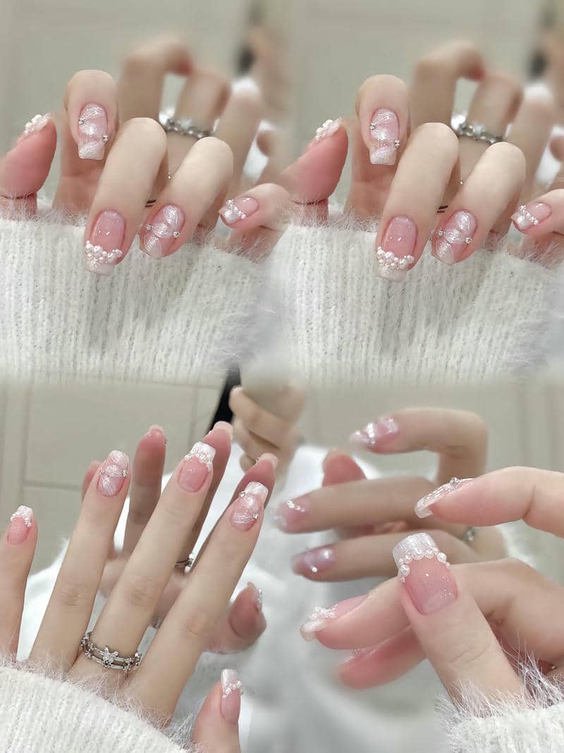 ảnh màu nail thạch tôn da