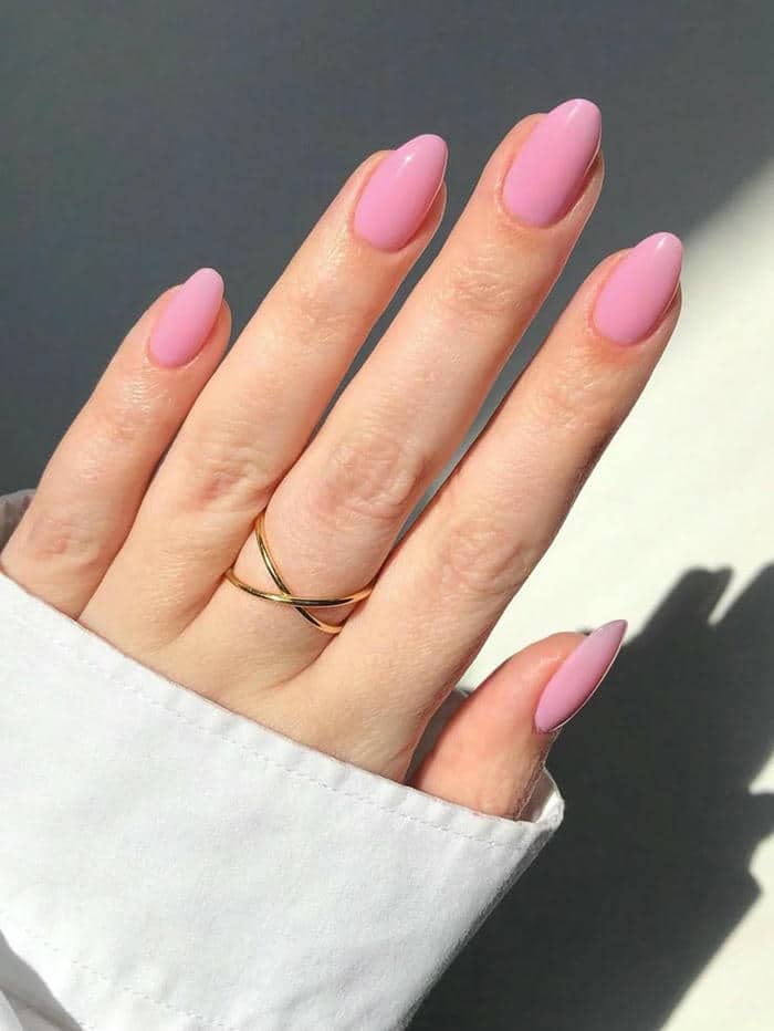 ảnh mẫu nail trơn đẹp