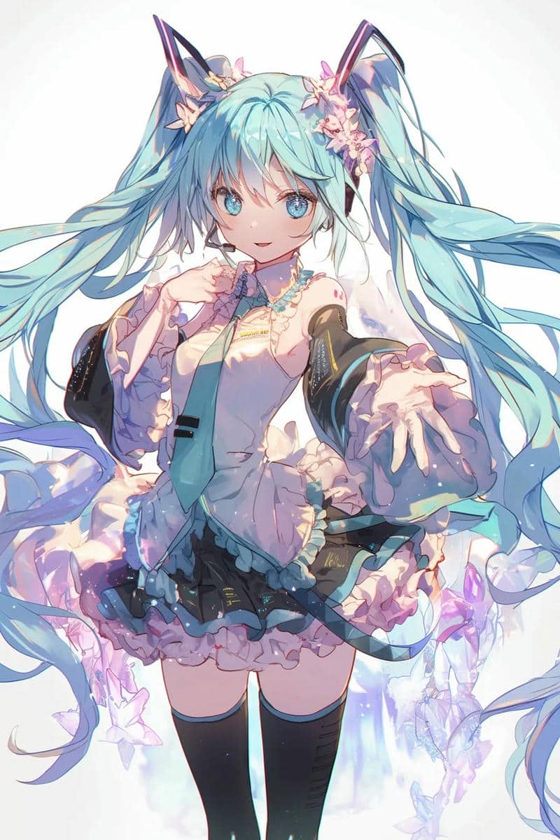 ảnh miku đáng yêu