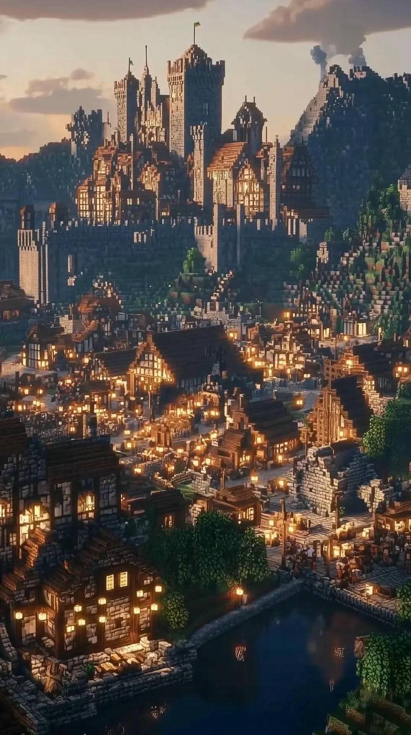 ảnh minecraft ngầu