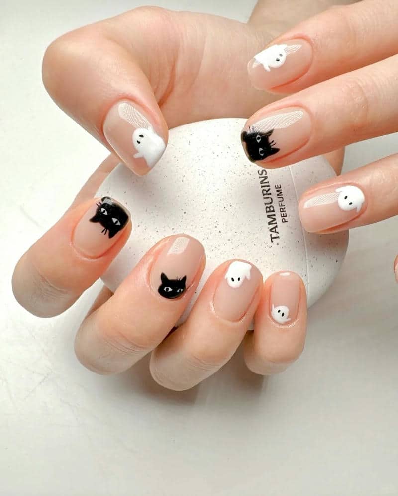ảnh nail hài hước cute