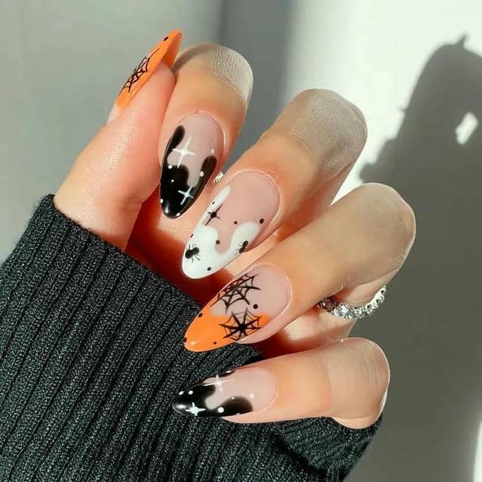 ảnh nail halloween đẹp