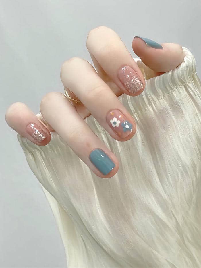 ảnh nail mùa hè đơn giản