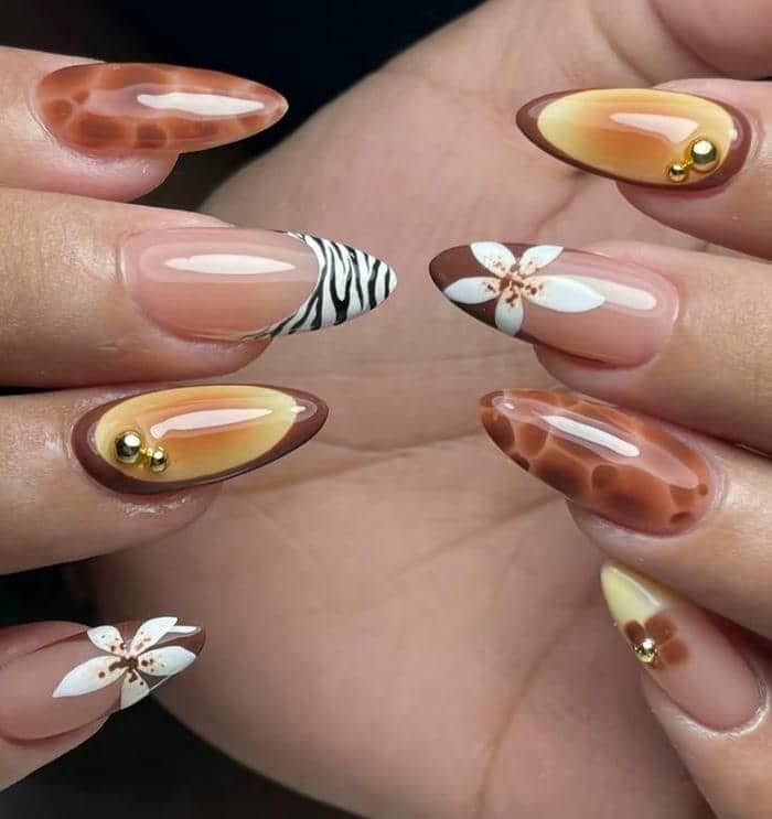 ảnh nail mùa hè xinh