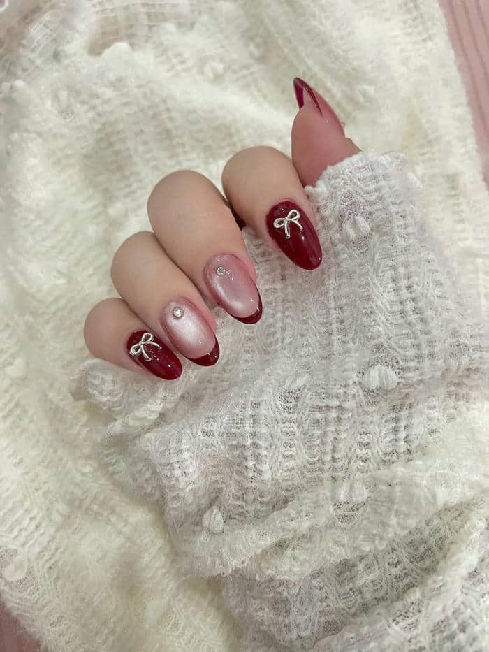 ảnh nail nhẹ nhàng sang chảnh