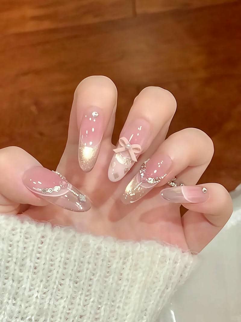 ảnh nail sơn đầu móng