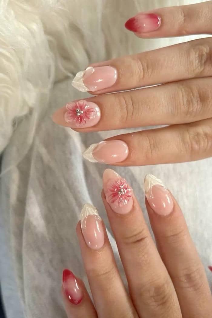 ảnh nail xinh mùa hè