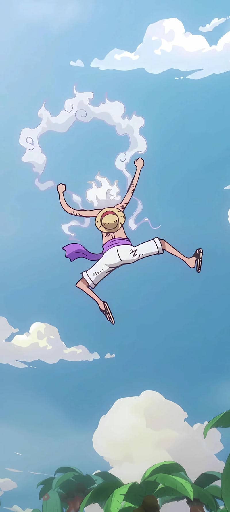 ảnh nền Luffy gear 5