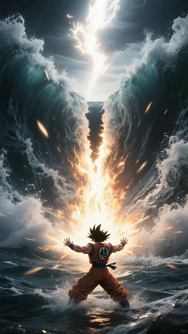 ảnh nền điện thoại goku ngầu