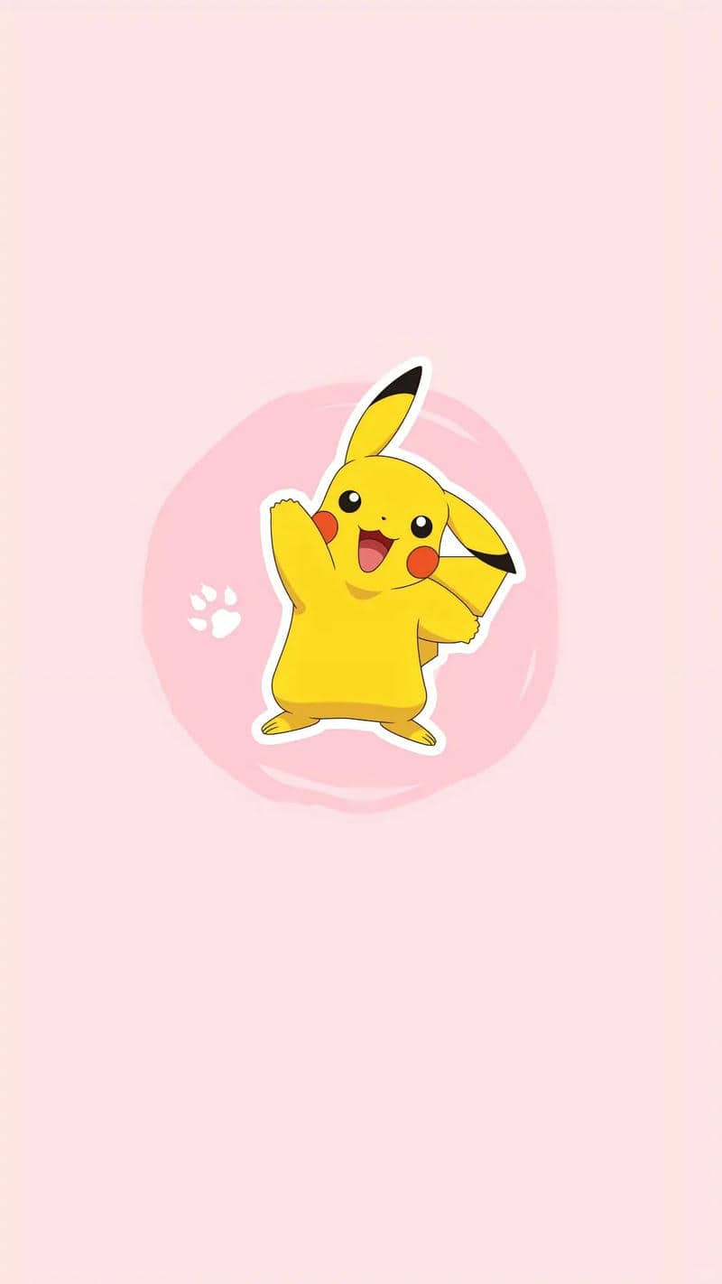 ảnh nền điện thoại pikachu dễ thương