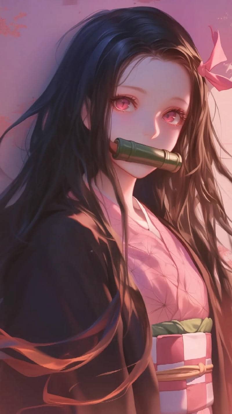 ảnh nền đt nezuko