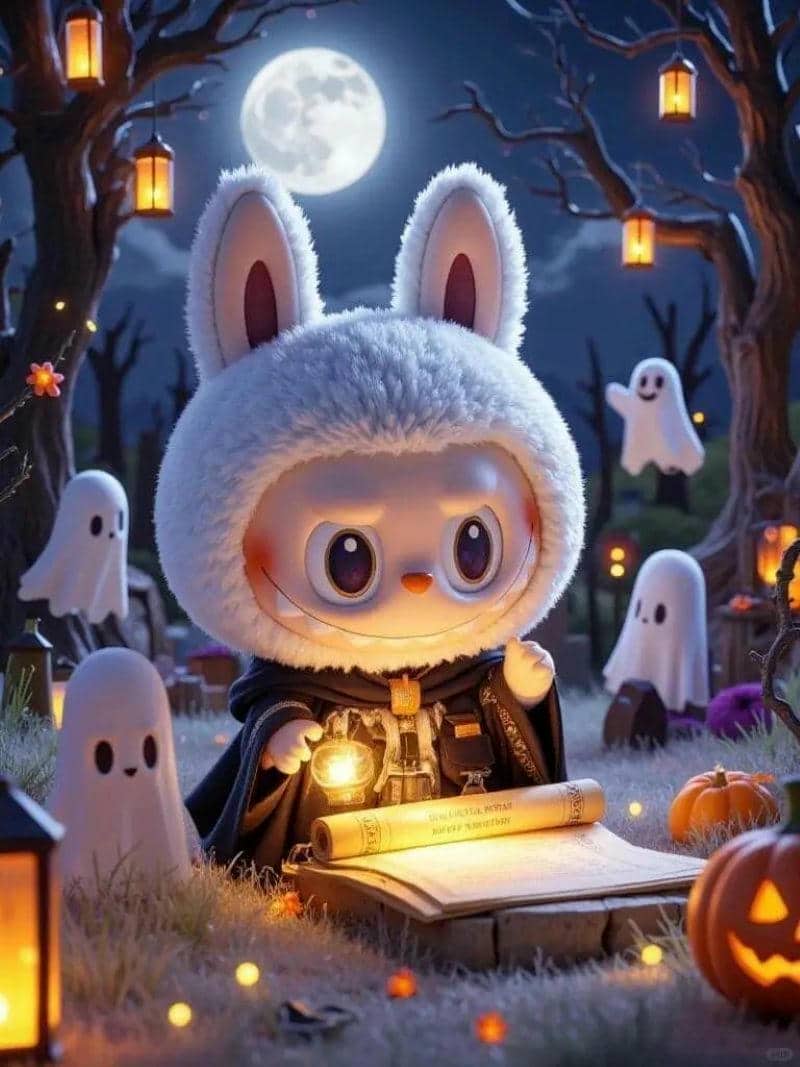 ảnh nền halloween đáng yêu