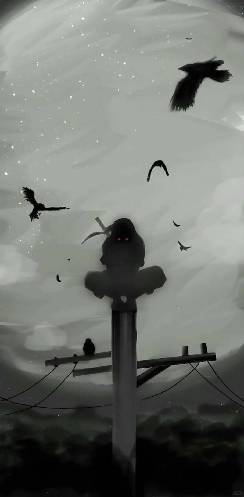 ảnh nền itachi anime