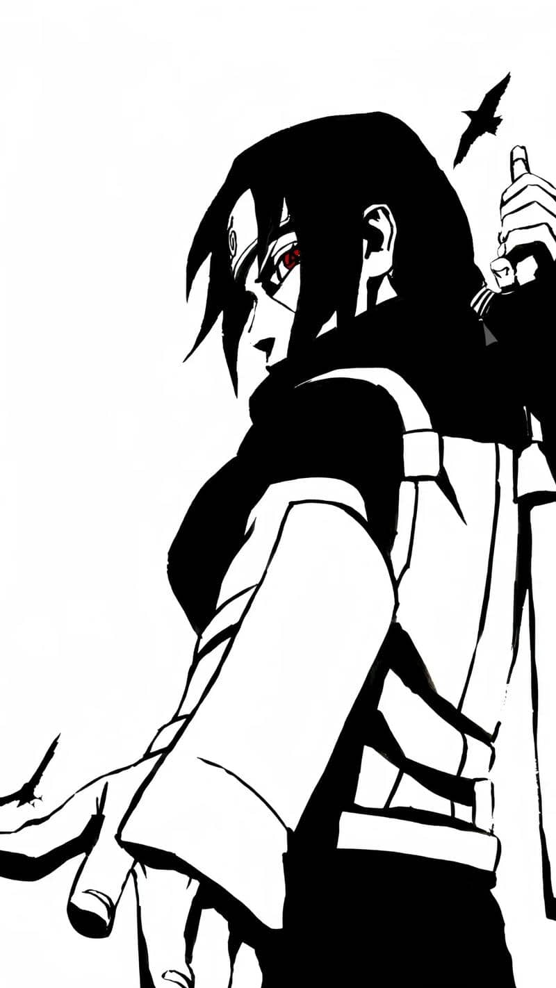 ảnh nền itachi ngầu