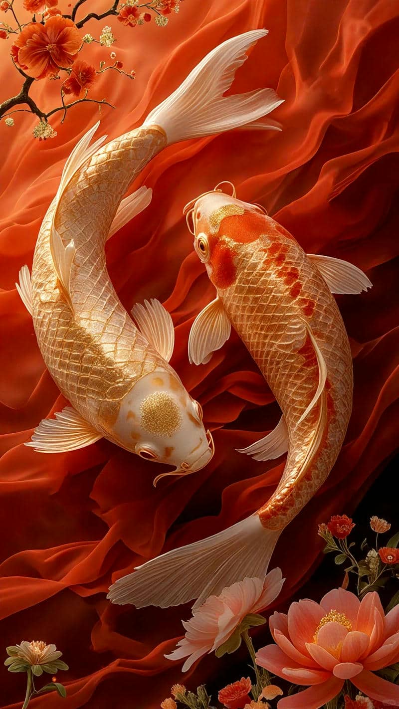 ảnh nền màu đỏ đẹp