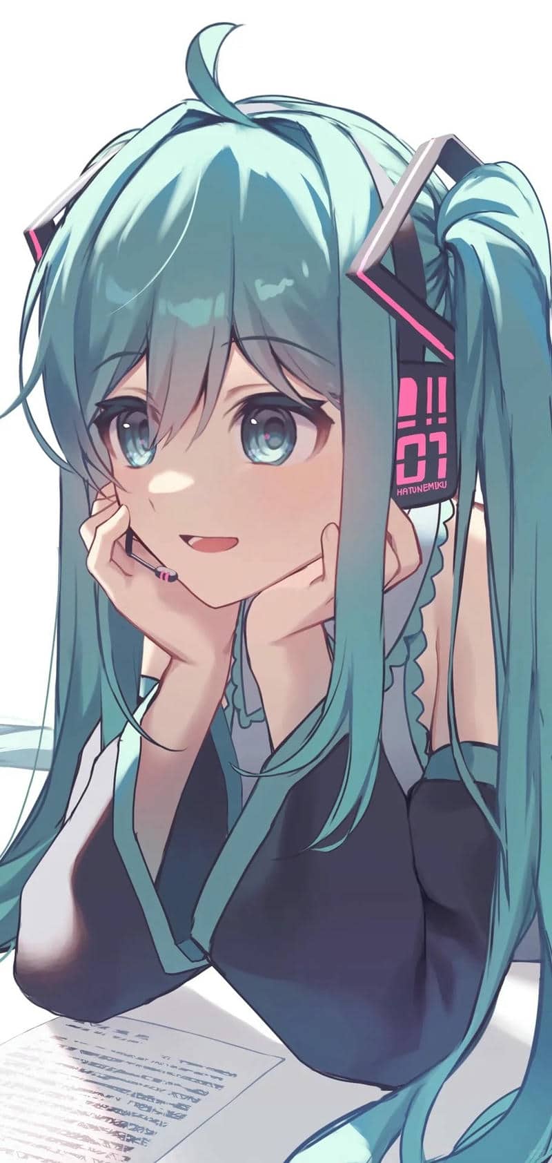 ảnh nền miku cute