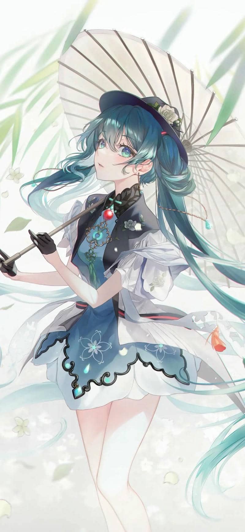 ảnh nền miku đáng yêu