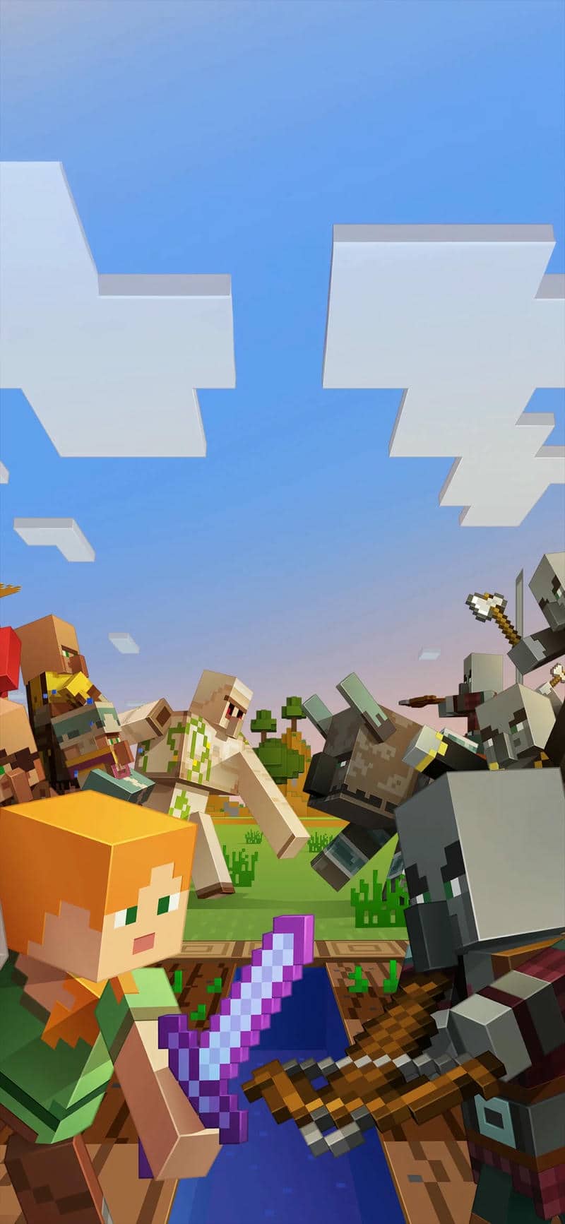 ảnh nền nhân vật minecraft