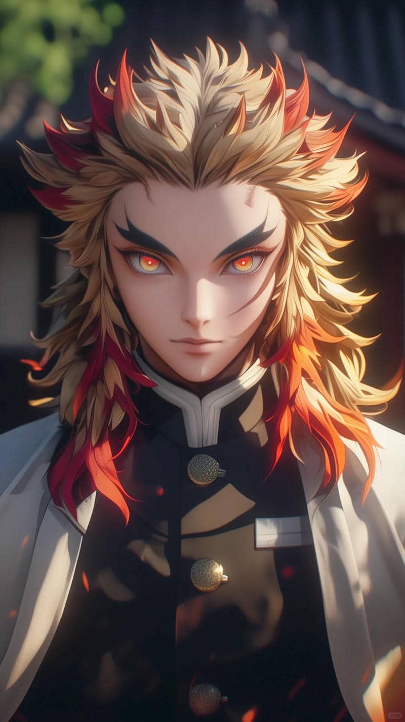ảnh nền rengoku ngầu đẹp