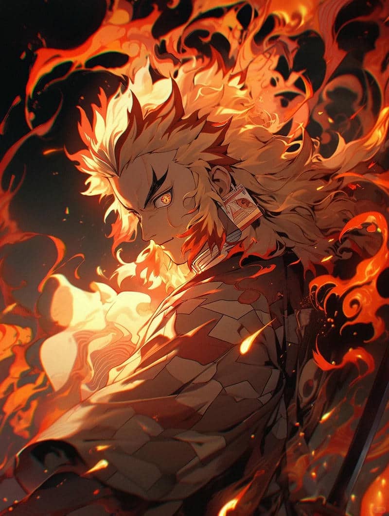 ảnh nền rengoku
