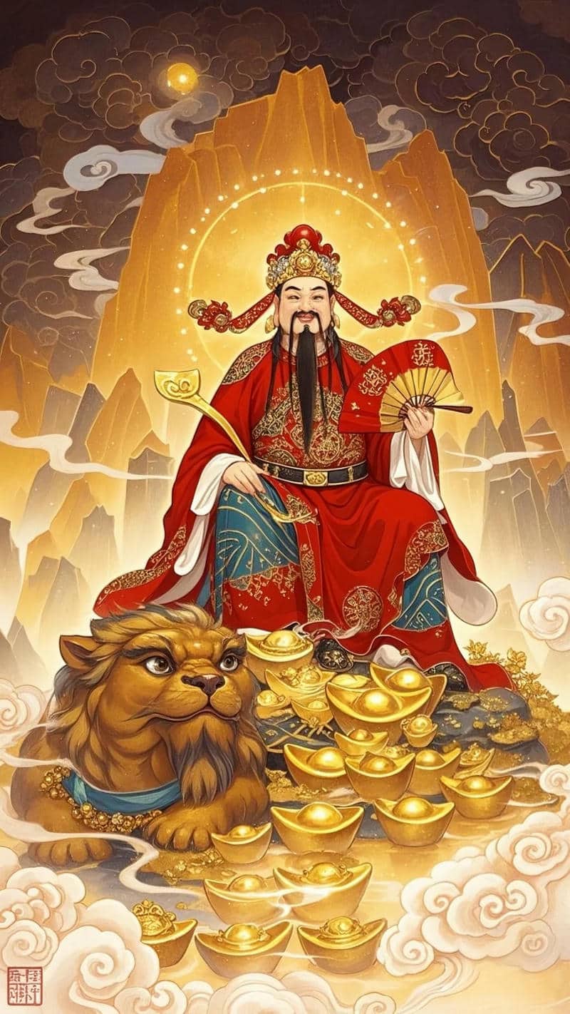 ảnh nền thần tài